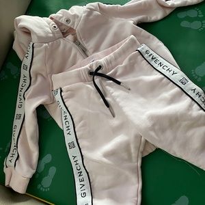 Girls Givenchy sweatsuit